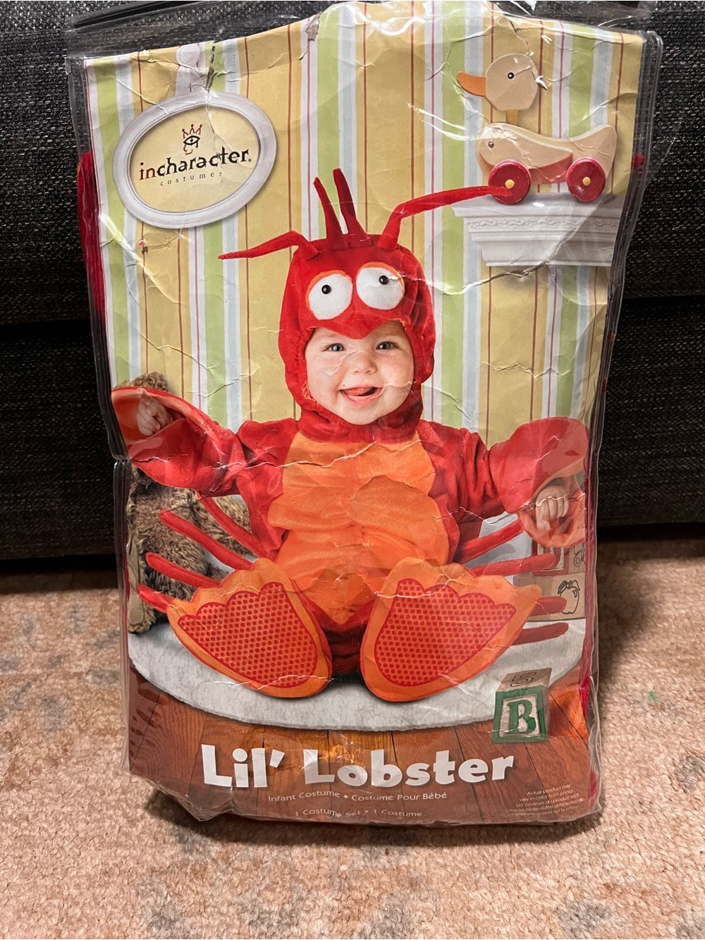 Lil’ Lobster Infant Halloween Costume